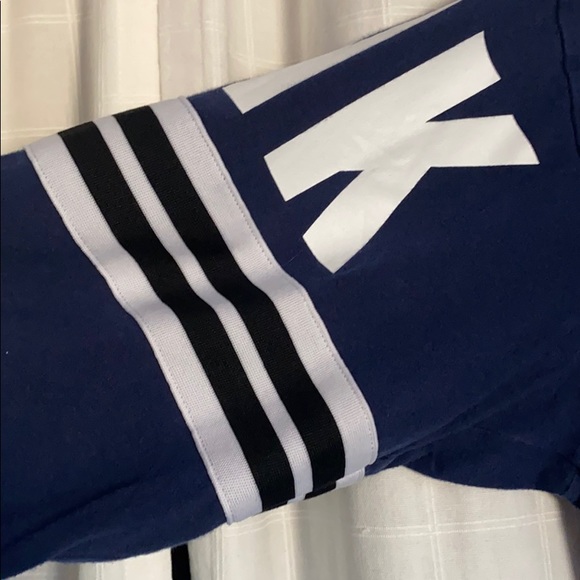 PINK navy blue hoodie - Picture 2 of 5